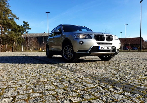 BMW X3 cena 49900 przebieg: 137000, rok produkcji 2011 z Trzciel małe 407